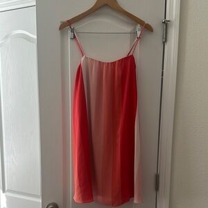 Buddy Love Red and Pink Mini Dress